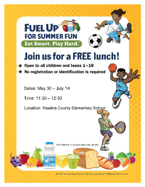 Summer Fun and free lunch